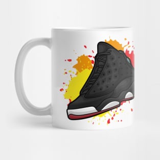 Retro Playoffs Basketball Sneaker Mug